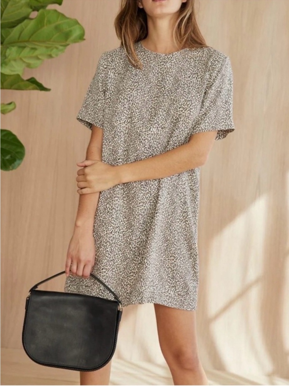 Jenni Kayne Leopard T-Shirt Dress